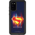 Superman 2025 Energy Shield Neon Emblem Galaxy S20 Waterproof Case