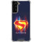Superman 2025 Energy Shield Neon Emblem Galaxy S21 Plus 5G Clear Case