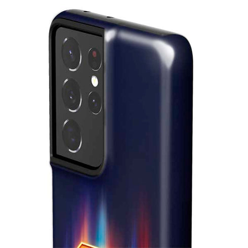 Superman 2025 Energy Shield Neon Emblem Galaxy S21 Ultra 5G Pro Case