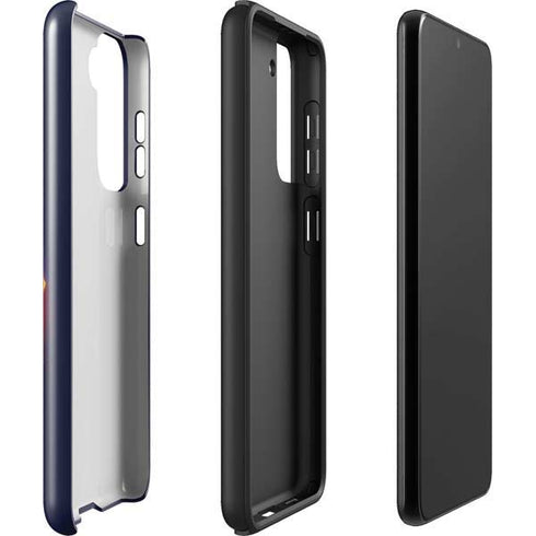 Superman 2025 Energy Shield Neon Emblem Galaxy S22 Plus Pro Case