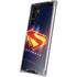 Superman 2025 Energy Shield Neon Emblem Galaxy S22 Ultra Clear Case