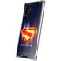 Superman 2025 Energy Shield Neon Emblem Galaxy S23 Ultra Clear Case