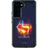 Superman 2025 Energy Shield Neon Emblem Galaxy S23 Waterproof Case