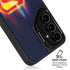 Superman 2025 Energy Shield Neon Emblem Galaxy S24 FE Kickstand Case