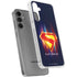 Superman 2025 Energy Shield Neon Emblem Galaxy S24 Plus Clear Case