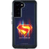 Superman 2025 Energy Shield Neon Emblem Galaxy S24 Plus Waterproof Case