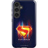 Superman 2025 Energy Shield Neon Emblem Galaxy S25 Plus Impact Case
