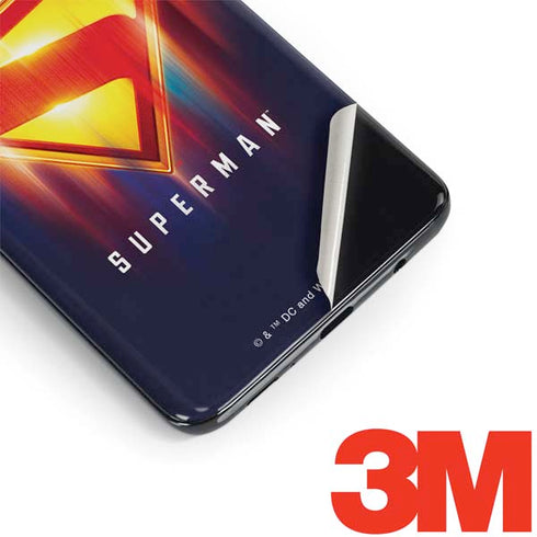 Superman 2025 Energy Shield Neon Emblem Galaxy S9 Plus Skin