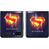 Superman 2025 Energy Shield Neon Emblem Galaxy Z Flip Skin