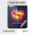 Superman 2025 Energy Shield Neon Emblem Galaxy Z Flip Skin