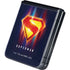 Superman 2025 Energy Shield Neon Emblem Galaxy Z Flip5 5G Skin