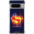 Superman 2025 Energy Shield Neon Emblem Google Pixel 8 Pro Clear Case