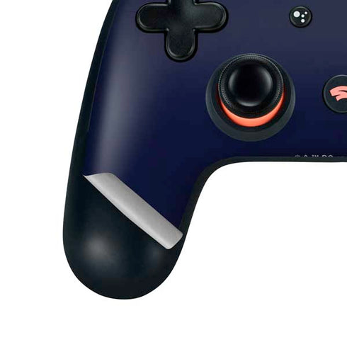 Superman 2025 Energy Shield Neon Emblem Google Stadia Controller Skin