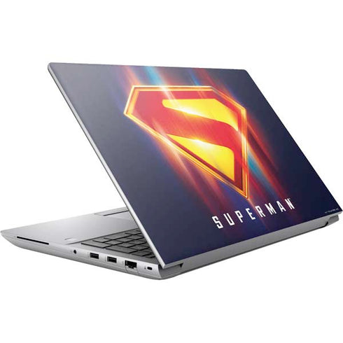 Superman 2025 Energy Shield Neon Emblem HP ZBook Fury 16 G10 Skin
