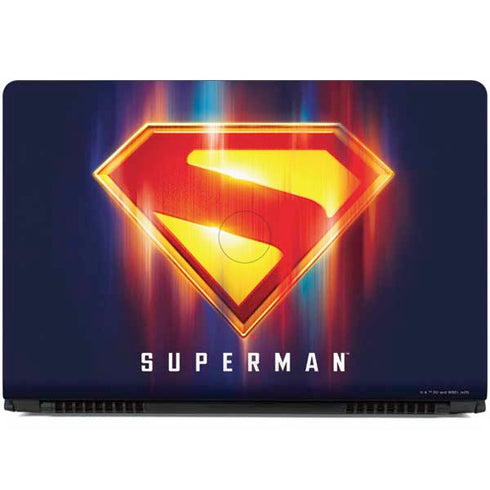 Superman 2025 Energy Shield Neon Emblem Dell Inspiron Skin