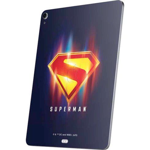 Superman 2025 Energy Shield Neon Emblem Apple iPad Air Skin