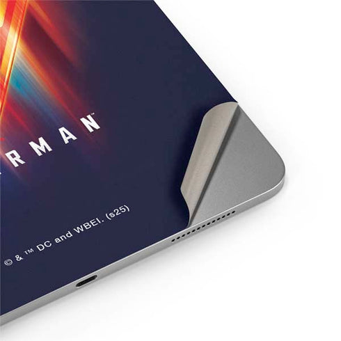 Superman 2025 Energy Shield Neon Emblem Apple iPad Air Skin