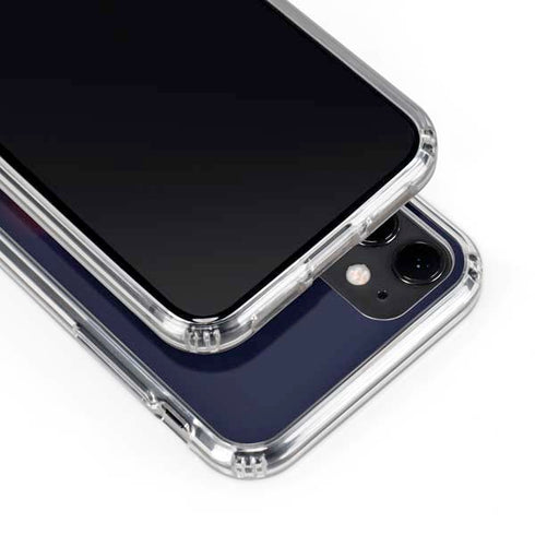 Superman 2025 Energy Shield Neon Emblem iPhone 11 Clear Case