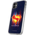Superman 2025 Energy Shield Neon Emblem iPhone 11 Clear Case