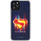 Superman 2025 Energy Shield Neon Emblem iPhone 11 Pro Clear Case