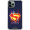 Superman 2025 Energy Shield Neon Emblem iPhone 11 Pro Max Clear Case