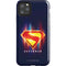 Superman 2025 Energy Shield Neon Emblem iPhone 11 Pro Max Impact Case