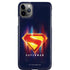 Superman 2025 Energy Shield Neon Emblem iPhone Cases