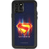 Superman 2025 Energy Shield Neon Emblem iPhone 11 Pro Waterproof Case