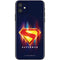 Superman 2025 Energy Shield Neon Emblem iPhone 11 Skin
