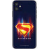 Superman 2025 Energy Shield Neon Emblem iPhone 11 Skin