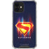 Superman 2025 Energy Shield Neon Emblem iPhone 12 Clear Case
