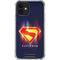 Superman 2025 Energy Shield Neon Emblem iPhone 12 Mini Clear Case