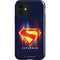 Superman 2025 Energy Shield Neon Emblem iPhone 12 Mini Impact Case