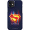 Superman 2025 Energy Shield Neon Emblem iPhone 12 Mini Lite Case