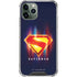 Superman 2025 Energy Shield Neon Emblem iPhone 12 Pro Clear Case
