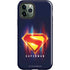 Superman 2025 Energy Shield Neon Emblem iPhone 12 Pro Impact Case