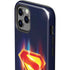 Superman 2025 Energy Shield Neon Emblem iPhone 12 Pro Max Impact Case