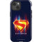 Superman 2025 Energy Shield Neon Emblem iPhone 13 Impact Case