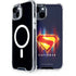 Superman 2025 Energy Shield Neon Emblem iPhone 13 MagSafe Case