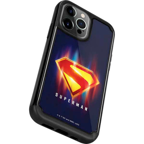 Superman 2025 Energy Shield Neon Emblem iPhone 13 Pro Cargo Case