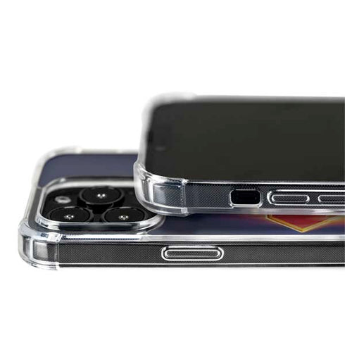 Superman 2025 Energy Shield Neon Emblem iPhone 13 Pro Max MagSafe Case
