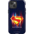 Superman 2025 Energy Shield Neon Emblem iPhone 14 Impact Case