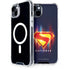 Superman 2025 Energy Shield Neon Emblem iPhone 14 MagSafe Case