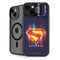 Superman 2025 Energy Shield Neon Emblem iPhone 14 Plus Kickstand Case