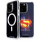 Superman 2025 Energy Shield Neon Emblem iPhone 14 Pro MagSafe Case