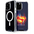 Superman 2025 Energy Shield Neon Emblem iPhone 14 Pro Max MagSafe Case