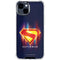 Superman 2025 Energy Shield Neon Emblem iPhone 15 Clear Case