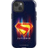 Superman 2025 Energy Shield Neon Emblem iPhone 15 Plus Impact Case