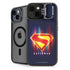 Superman 2025 Energy Shield Neon Emblem iPhone 15 Plus Kickstand Case