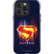 Superman 2025 Energy Shield Neon Emblem iPhone 15 Pro Impact Case